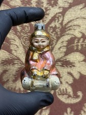 Vintage Rare XMAS Decor CHRISTMAS Glass Ornament USSR , 25/116