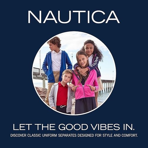 Nautica divisa scuola ragazzo performance corta taglia 12H - Foto 3 di 3