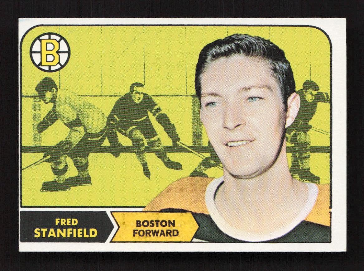 Fred Stanfield 1968-69 Topps #10 Boston Bruins