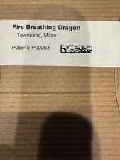 Fire Breathing Dragon by Townsend, Milon