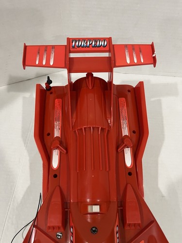 Vintage New In Styrofoam NIKKO Torpedo Hydroplane RC Racing Boat 49MHz - Picture 8 of 11