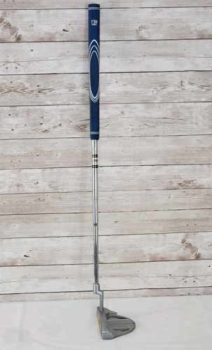US Kids Golf USKG 520 UL45 Mallet Putter LH Steel Shaft Blue Grip - Picture 10 of 15