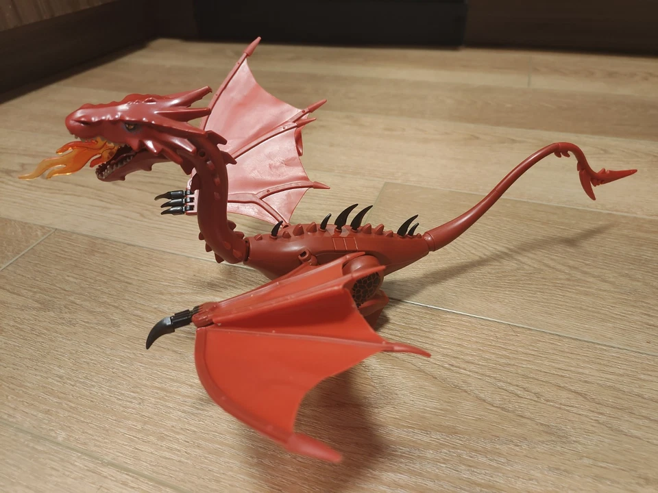 The Hobbit Smaug Dragon Custom Lego Minifigure 79018 The Lonely Mountain - Image 3 of 4