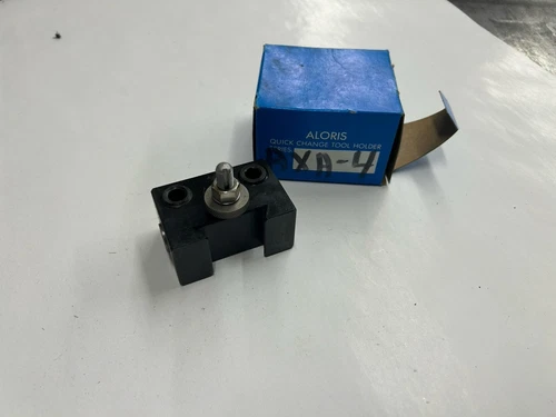 NEW Aloris AXA-4 Lathe 3/4" Boring Bar Quick Change Tool Holder Made In USA.