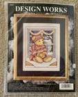 New ListingDesign Works Bear in Window Counted cross stitch kit