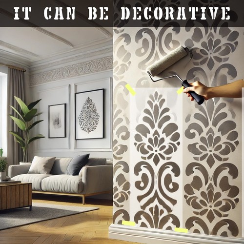 Fire Shape Flame Stencil: Mylar Airbrush Wall Art Painting Crafts 3, DIY - Picture 5 of 11