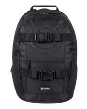 Element Backpack Mohave All Black Skateboard Straps 30L Skate/Travel/School Bag