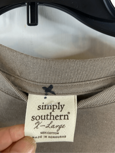 Simply southern xl ls pumpkin spice shirt taupe new - Bild 7 von 9