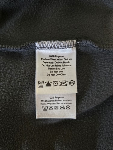 Eddie Bauer FIRST ASCENT Herren 2XL Pullover Sweatshirt grau Fleece 1/2 Zip Jacke - Bild 7 von 11