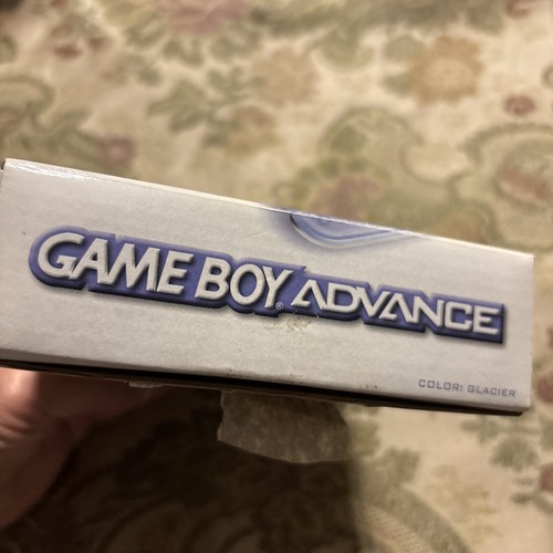 Nintendo Gameboy Advance Glacier Transparente SOLO CAJA Y MANUAL *SIN CONSOLA* - Imagen 7 de 8