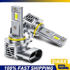 2/4/8x AUXITO LED 9005 HB3 Bulbs Headlight Beam High/Low 28000LM 6500K White 12V