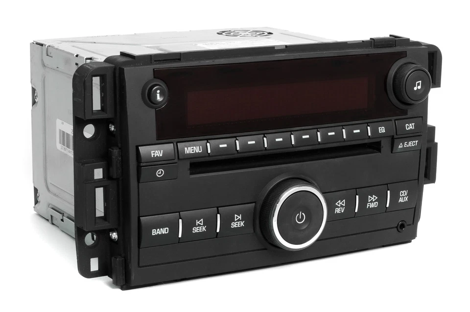 Radio AM FM Saturn Outlook 2007-2008 reproductor de CD radio con entrada auxiliar 25827114 Foto 3 de 4