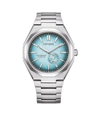 CITIZEN Men Analog Automatic Casual Watch Classic Dress Blue Dial Waterproof Rou