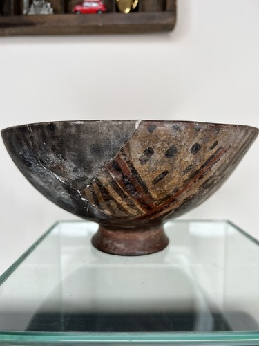 Pre-Columbian Narino Footed Bowl - 20cm - Picture 7 of 11