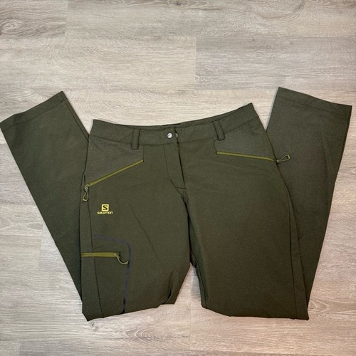 Salomon Wayfarer AS Pantalones Cónicos Regulares Para Mujer Exterior Verde Senderismo EE. UU. 8 - Imagen 4 de 13