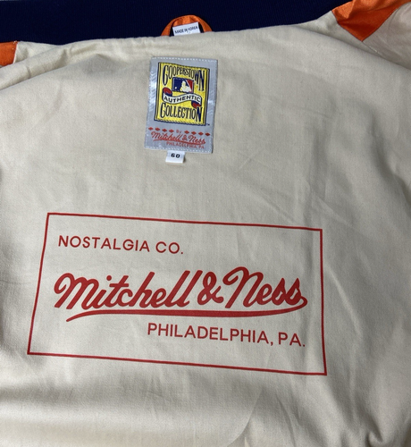 Giacca vintage Houston Astros 1971 Mitchell Ness Cooperstown taglia 60 - Foto 9 di 22