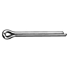 GRAINGER APPROVED M39350.035.0080 Cotter Pin,3.5mm dia,88mm L,PK50 41KG46