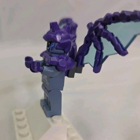 LEGO Nexo Knights: Gargoyle Minifigure W/ Trans-Blue Wings - nex081 From 70352