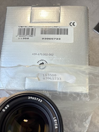 LEICA APO-SUMMICRON-R 1:2/90mm ASPH - 11350 - ROM - Top Zustand! Boxed - Bild 14 von 20