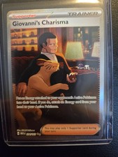 Giovanni's Charisma 204/165 Sv: Scarlet & Violet 151 Holo