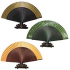 Easily Transportable Silk Foldable Fan for Weddings Concerts or Home Use
