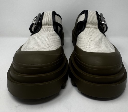 $950 Mocasines Bottega Veneta Beige y Caqui Trek Mary-Jane Para Mujer Talla 9 EE. UU. - Imagen 5 de 16