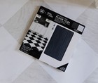 FloorPops Chris Loves Julia Black/White Checkerboard Peel and Stick Floor Tiles