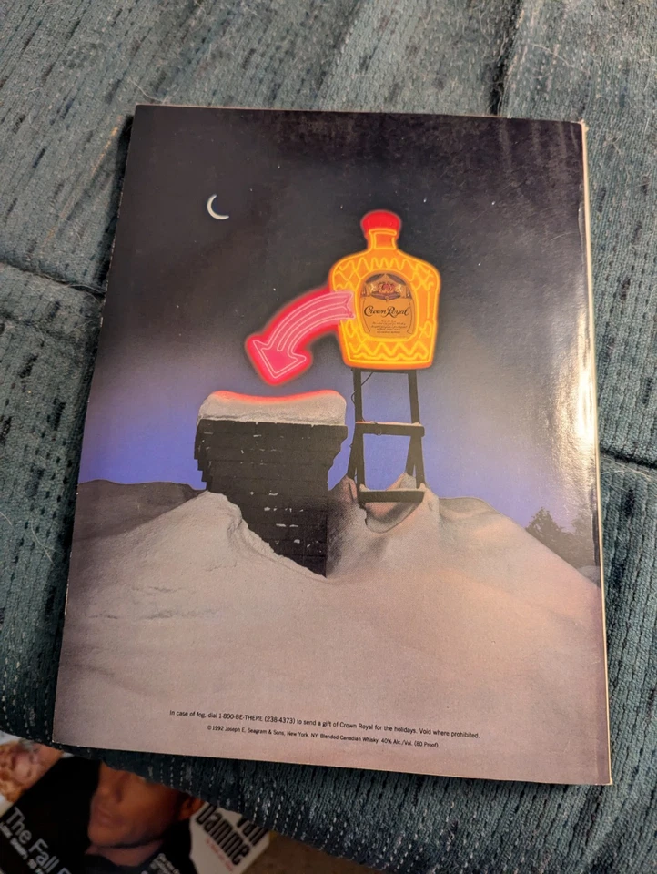 GQ Gentlemen's Quarterly December 1992 Tom Cruise Mark Messier - Image 2 of 4