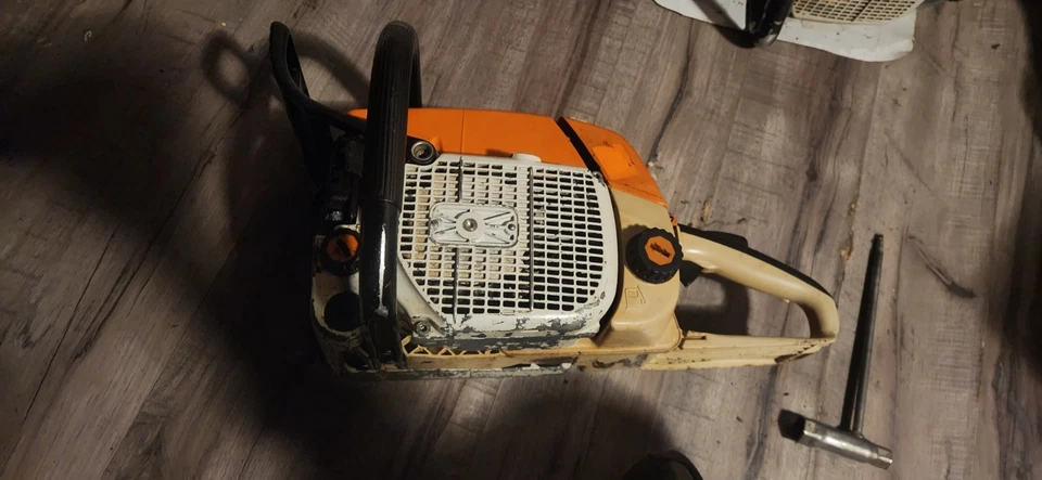 Stihl 038AV 超级原始设备制造商链锯需要新零件请参阅说明 — 第 4/4 张图片