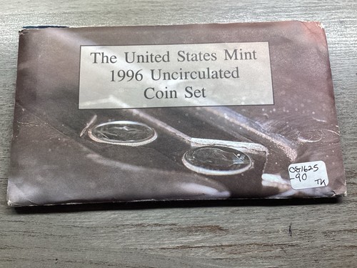 1996-P&D U.S.Mint Uncirculated 13 Coin Set w/Roosevelt West Point Dime-081625-90 - Picture 8 of 8