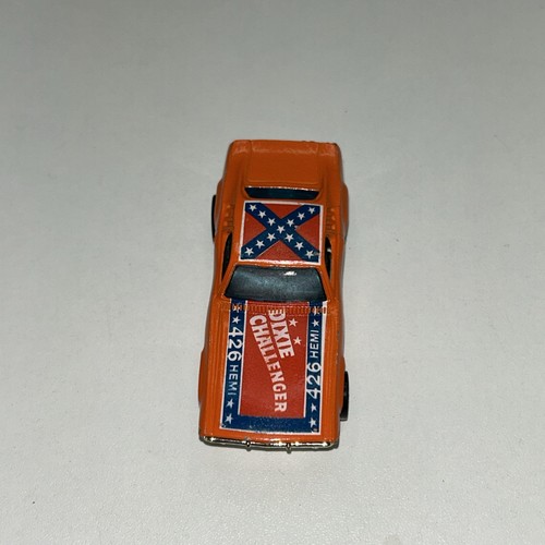 1970 Hot Wheels DODGE DIXIE CHALLENGER 426 Hemi General Lee Flag On Roof RARE - Picture 3 of 7