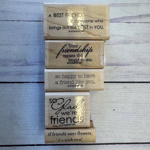 Stampin'Up! Freunde Freundschaft Konvolut (5) - Bild 2 von 10