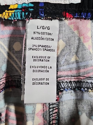 Oh Snap! Mens Vintage Themed Geometric Swimming Skateboarding Casual Shorts Sz L - Picture 10 of 12