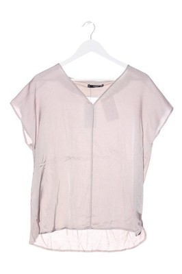 MANGO BASICS Schlupf-Bluse Damen Bluse Gr. DE 38 creme Casual-Look