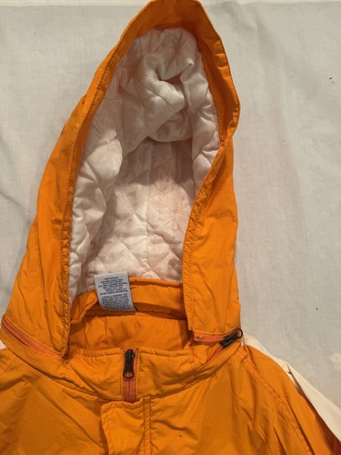 Tennessee Volunteers Jacket Mens 2XL Orange White Pullover NCAA Football Hooded - Picture 4 of 16