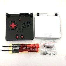 White Black Housing Shell Case Cover Kits For Nintendo GameBoy Advance SP GBA SP