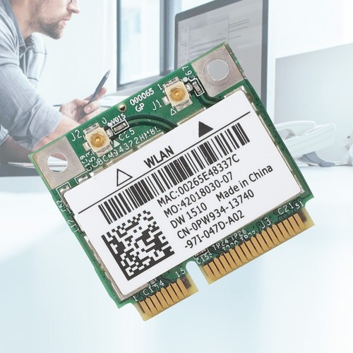 Bcm94322Hm8L Dw1510 Dualband 300Mbps Mini Pci-E Drahtlose Netzwerkkarte Für KUI - Bild 5 von 7