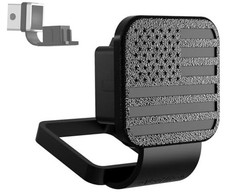 2-inch Rubber Trailer Hitch Cover Tube Plug Insert  Fits 2" Receiver Black