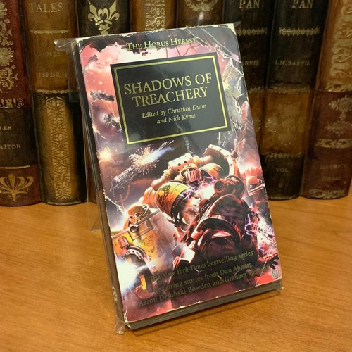 Warhammer 40k Horus Heresy: Shadows of Treachery, Gold Foil First Print, OOP