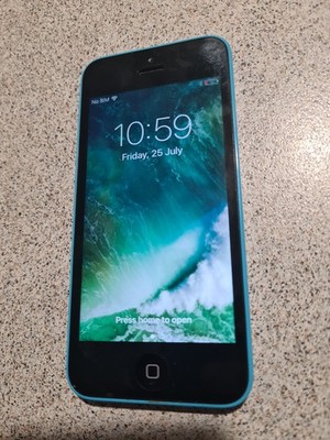 Apple iPhone 5c - 16GB - Blue (Unlocked) A1529 (GSM) (AU