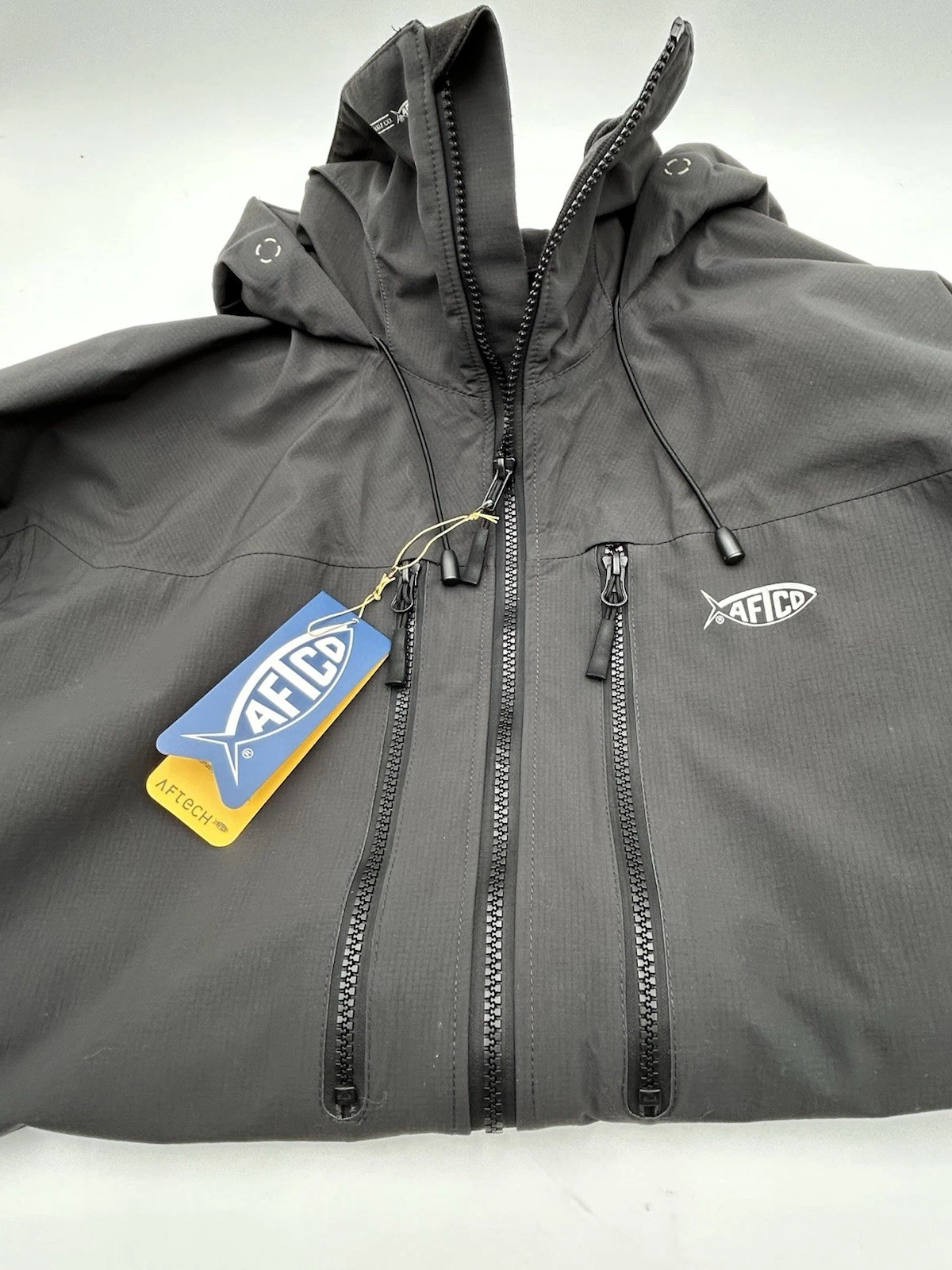 AFTCO Hydro Aftech Waterproof Jacket Mens L Quick Cinch Buttons Boating Fishing
Opens in a new windo