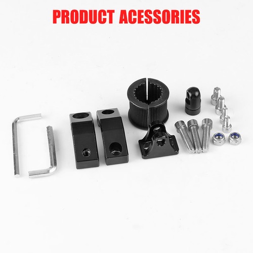 2X Motorcycle 18-30mm Clamp Bracket Mount Holder Crash Bar Bumper Spot Fog Light - Picture 6 of 8