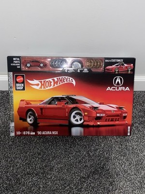 Mattel Brick Shop Hot Wheels Elite Series '90 Acura NSX