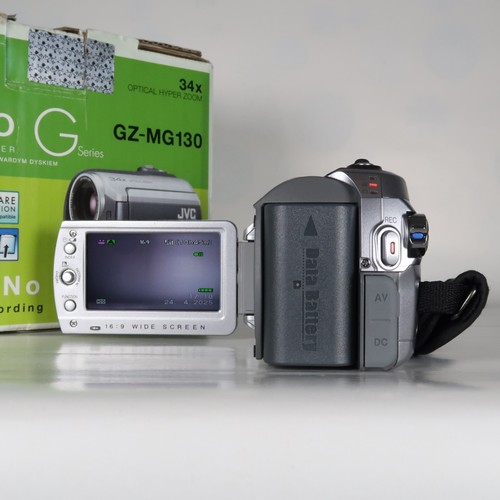 JVC Everio GZ-MG130E Camcorder Video Camera Videorecorder 30Gb Hdd - Photo 10/20