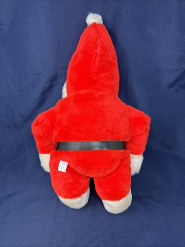 Vintage B.J. TOY CO. 1950s 18” Rubber Face Santa Claus Christmas Plush Doll NICE - Picture 5 of 15