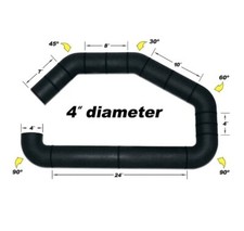 Airaid Polyurethane 4 In Multi Angle Universal Tube