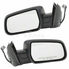 Set Of 2 Power Mirror Manual Folding Textured Black For 10-17 Chevrolet Equinox