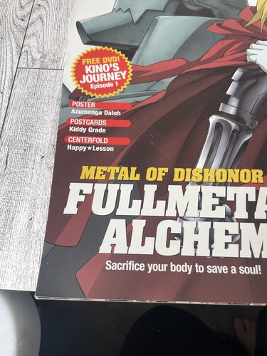 Lot of 2 Newtype - Feb/Mar 2004 - Fullmetal Alchemist & Angel / Dust, Nuku Nuku - Foto 3 di 24