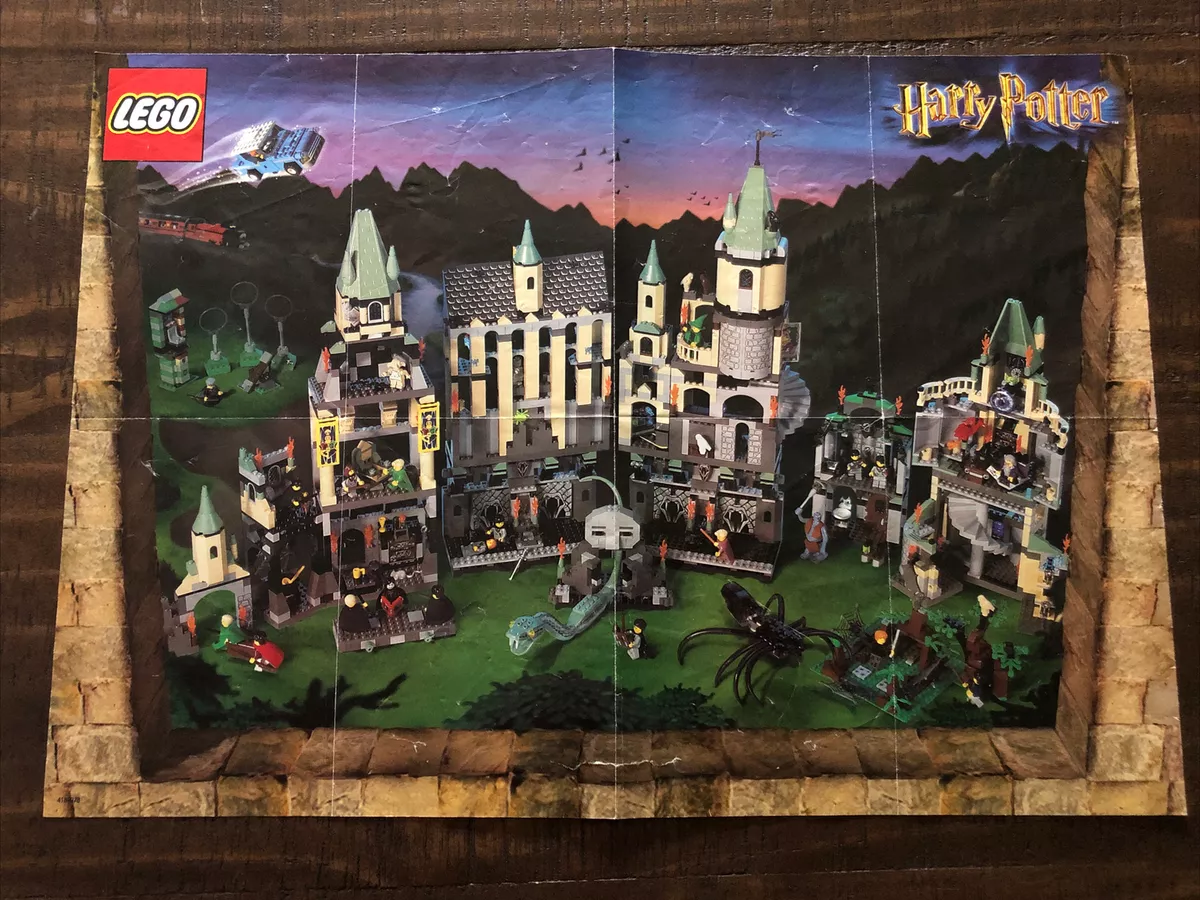 Every 2001, 2002 LEGO Harry Potter Set = Huge LEGO Hogwarts! 