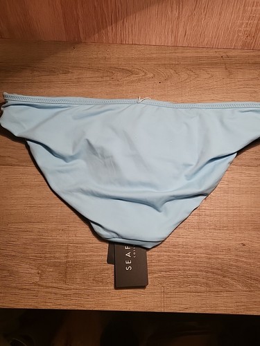 Seafolly Australia Cheeky Hipster Bottom, Women's US Size 12 Blue New with Tags! - Picture 7 of 7